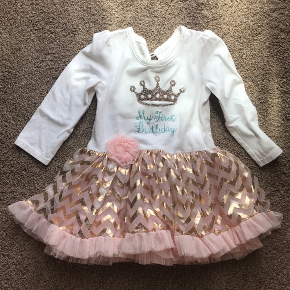 Girls birthday dress